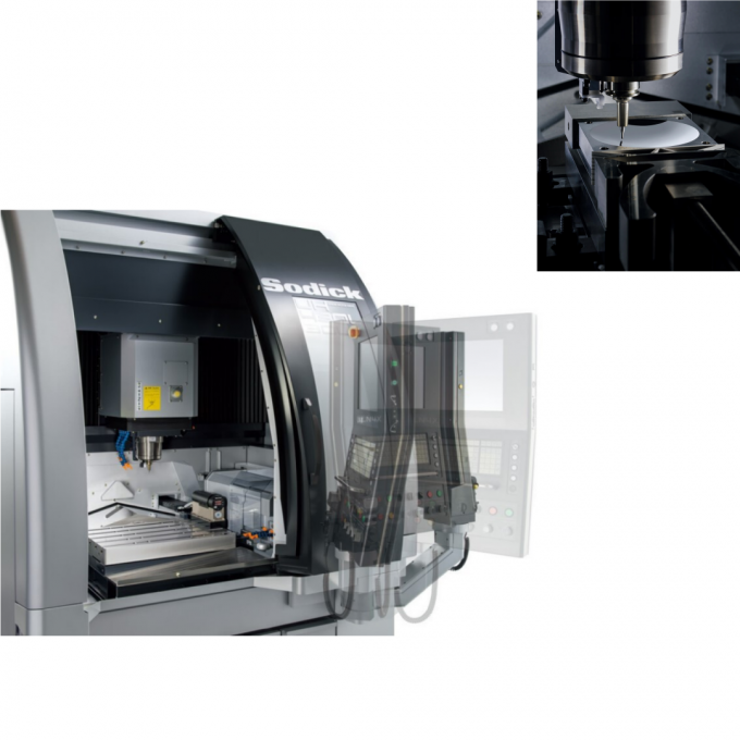 Máy CNC 3 trục với cánh tay robot hợp tác UR10e Cobot cho máy mài chính xác cao 3